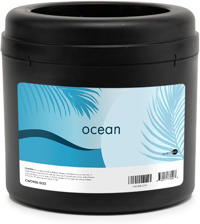 ScentAir Whisper Essential Monthly Plug-in Refill, Ocean | Fragrance Diffuser Cartridge Refill for Home and Office