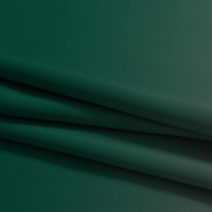 Yakamok Ombre Curtains Dark Green and Greyish White for Living Room,52Wx63L | Room Darkening Curtains 63,Thermal Insulated Gradient Color Drape,Light Blocking Grommet Window Curtains for Bedroom,2 Panels