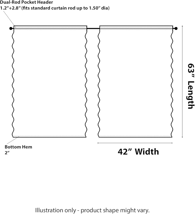 Kotile Brown Sheer Curtains 63 Inch Length 2 Panels W42 x L63 Inch, Country Rustic Floral Warm Brown Colored Lace Curtains for Bedroom, Rod Pocket Privacy Light Filtering Cottage Sheer Lace Curtain