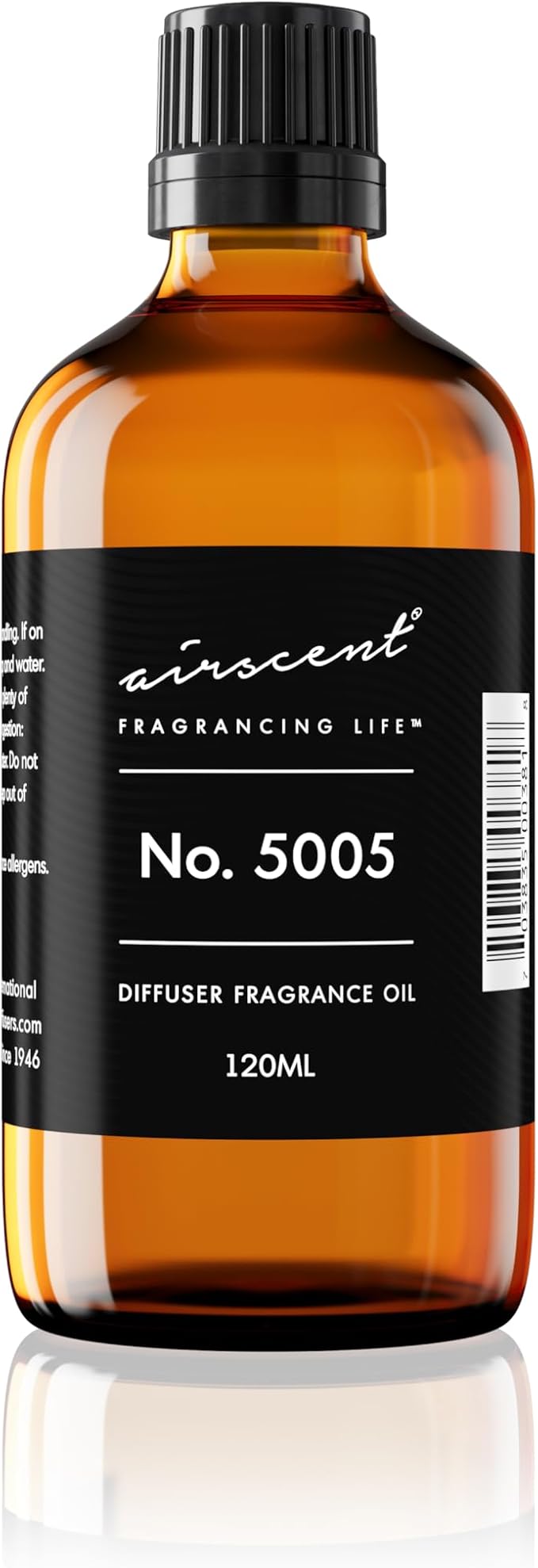 AirScent Diffuser Oil Inspired by TF's Oud Wood - No. 5005-120 mL | Perfume Dupe Fragrance Oil Blend for Ultrasonic and Waterless Diffusers and Crafting - , 4 fl oz Dropper Bottle