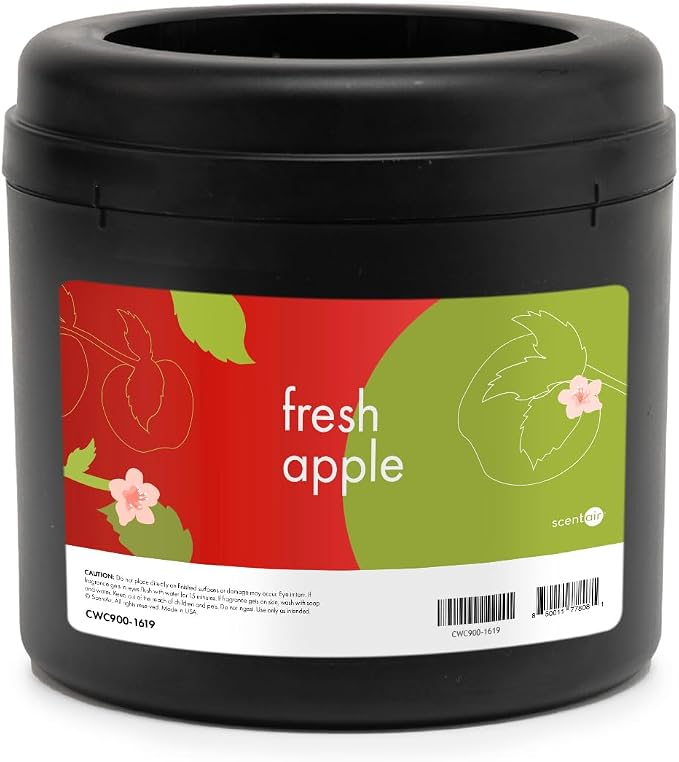 ScentAir Whisper Essential Monthly Plug-in Refill, Fresh Apple | Fragrance Diffuser Cartridge Refill for Home and Office