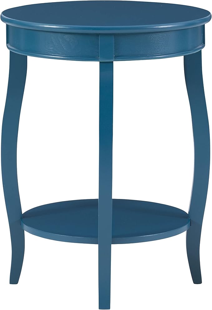 Powell Furniture Powell Teal Round Shelf Table