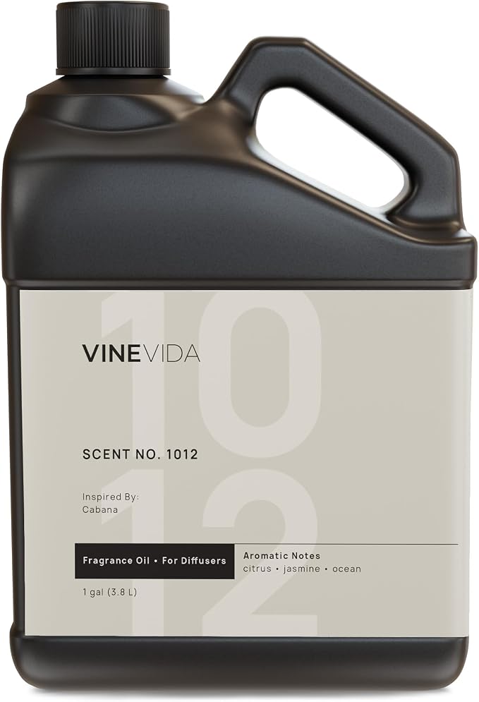 VINEVIDA (128oz) Hotel Fragrance Collection Diffuser Oil - Hotel Scents Diffusers for Home - Cold Air Diffuser Oil - Hotel Scent Essential Oil - Scent No.1012 Inspired by Ritz Carlton Hotel