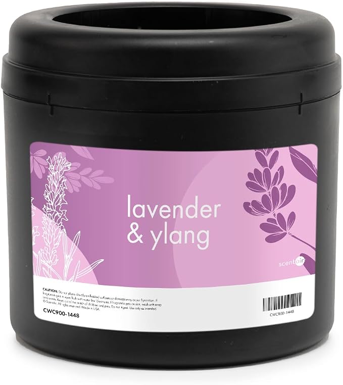 ScentAir Whisper Essential Monthly Plug-in Refill, Lavender & Ylang | Fragrance Diffuser Cartridge Refill for Home and Office