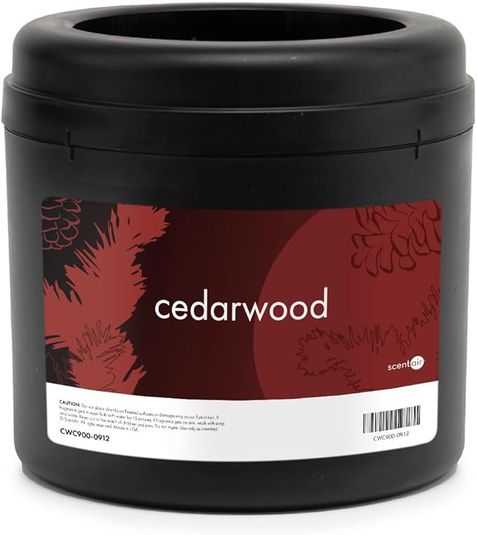 ScentAir Whisper Essential Monthly Plug-in Refill, Cedarwood | Fragrance Diffuser Cartridge Refill for Home and Office
