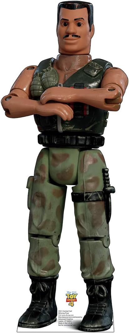Cardboard People Combat Carl Life Size Cardboard Cutout Standup - Disney Pixar Toy Story 4 (2019 Film)
