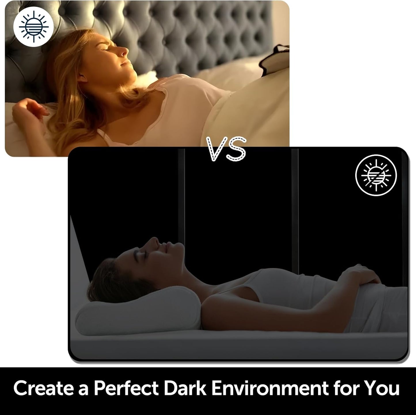 HIDBEA Mirror Blackout Window Film,100% Light Blocking Room Darkening Window Privacy Film,Mirror Glass Window Film Heat Control,Removable Window Cover Tint for Day Sleep(Mirror Black,29.5in x 6.5ft)