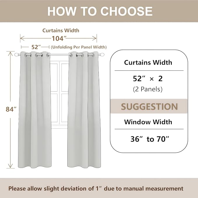 Brown Cowhide Window Curtains Western Black White Cow Print Blackout Curtains For Bedroom Living Room Bull Cattle Animal Fur Curtain Drapes Rustic Farmhouse Cowboy Window Treatments 2 Panels 52"Wx84"L