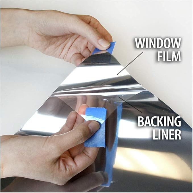BDF S35 Window Film High Heat Rejection Reflective Silver 35 (Medium) - 48in X 100ft