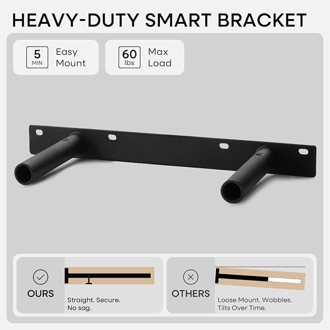 Homeforia Wood Floating Shelf 16 inch, High End Solid Natural Wood 16inch Floating Shelves for Wall Mounted, Unfinished Wooden Small Floating Shelves, Heavy Duty Bracket, 16 X 6.5 X 1.75 in, Set of 3