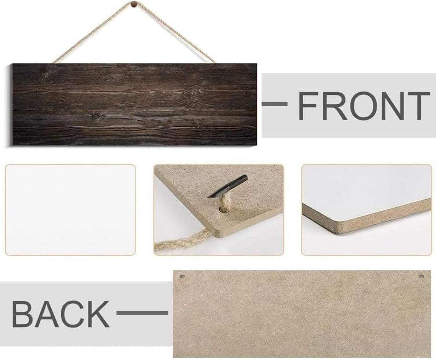 Let's Get Cozy Sign, Farmhouse Bedroom Wall Art Decor,Plaque Decorations Wood Sign for Housewarming Gift (Let's Get Cozy) 6x18 Inch