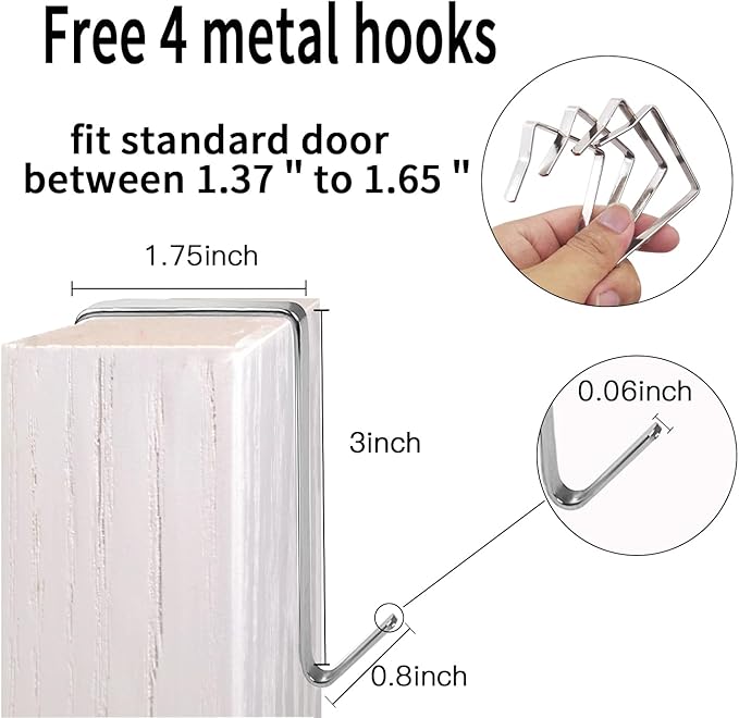 1 Pack 35 Breathable Mesh Pockets Large Hanging Shoe Organizer Over The Door Shoe Rack for Closet Door Storage Shoe Holder Hanger, 4Hooks, Grey (67.7'' x 26.4'')