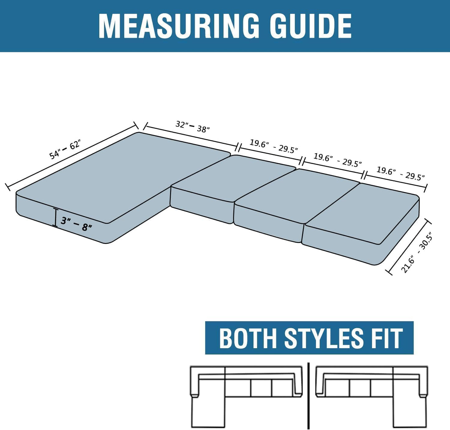 H.VERSAILTEX Velvet Stretch Sectional Couch Covers 4 Pieces Sofa Seat Cushion Covers L Shape Separate Couch Cover for Both Left/Right Sectional Couch (Large Sofa 3 Seater + 1 Chaise, Olive)