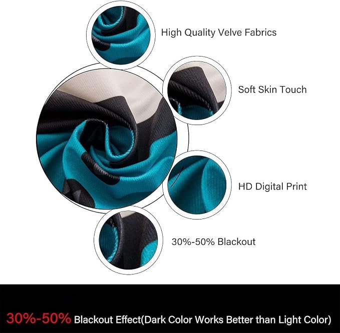 Castle Fairy Cartoon Sword Window Curtain,Pixelated Themed Swords Bedroom Decor Curtains,Boys Teens Miner Video Games Window Treatment Black White Checkered Blackout Drapes 2 Panels,42Wx63L