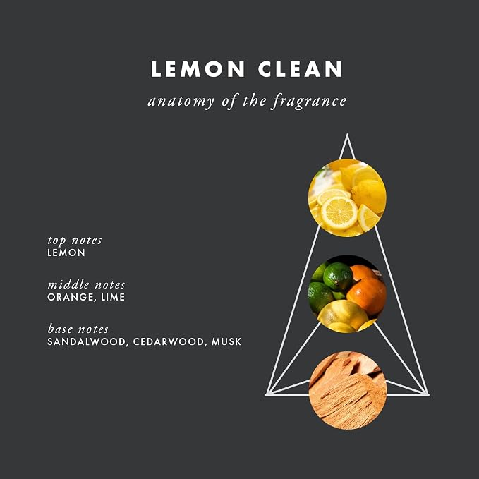 ScentAir Whisper Essential Monthly Plug-in Refill, Lemon Clean | Fragrance Diffuser Cartridge Refill for Home and Office