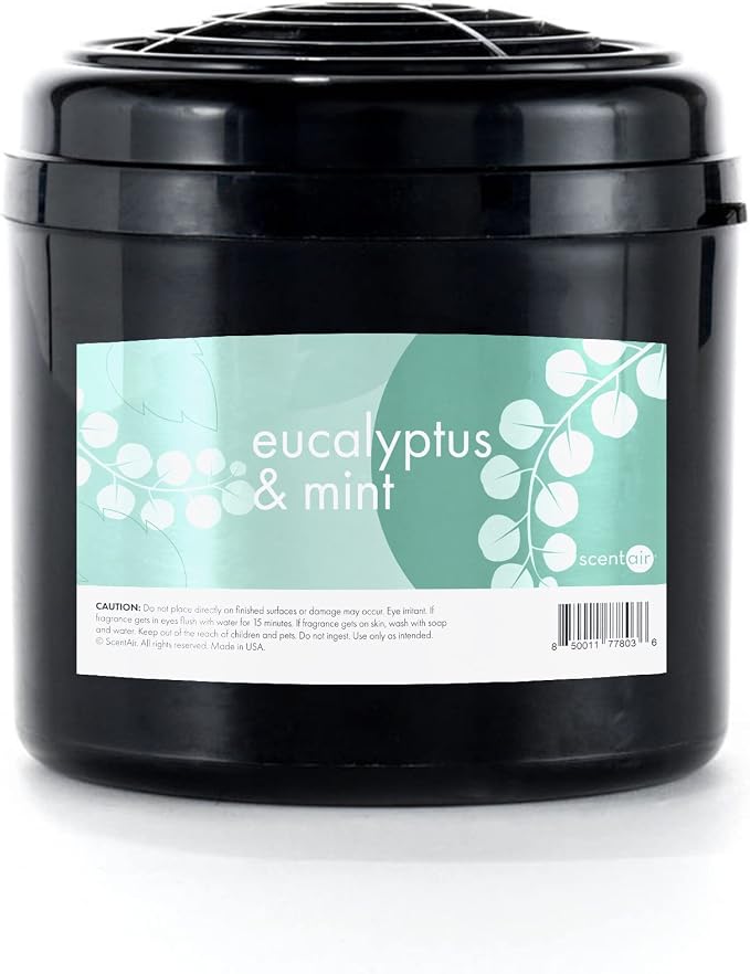 ScentAir Whisper Essential Monthly Plug-in Refill, Eucalyptus Mint | Fragrance Diffuser Cartridge Refill for Home and Office
