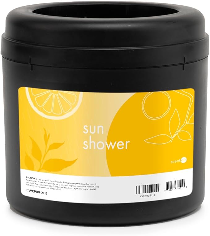 ScentAir Whisper Essential Monthly Plug-in Refill, Sun Shower | Fragrance Diffuser Cartridge Refill for Home and Office