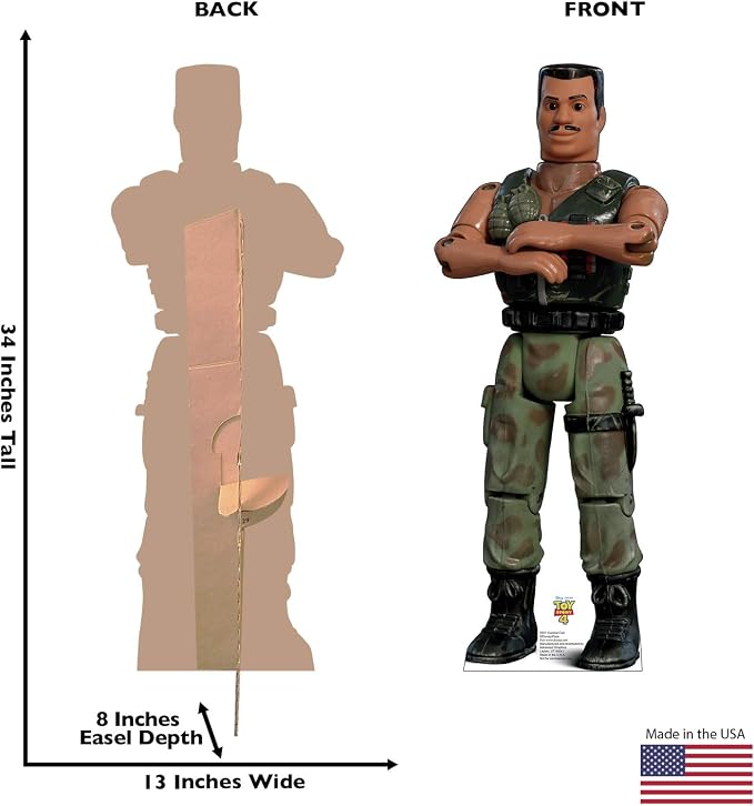 Cardboard People Combat Carl Life Size Cardboard Cutout Standup - Disney Pixar Toy Story 4 (2019 Film)