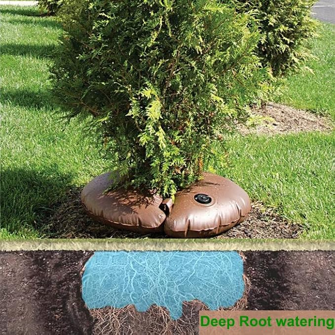 Tree Watering Bag, Slow Release Deep Root Watering System for Trees, 20 Gal | Deep Root Hydration • Reduces Water Waste • Promotes Healthy Growth