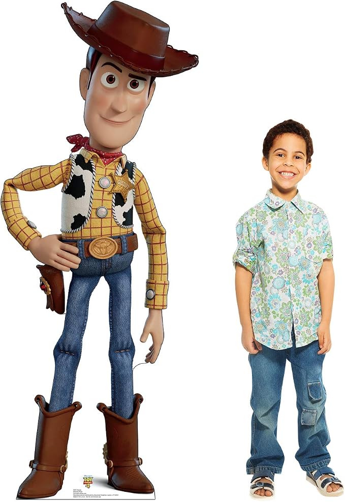 Cardboard People Woody Life Size Cardboard Cutout Standup - Disney Pixar Toy Story 4 (2019 Film)