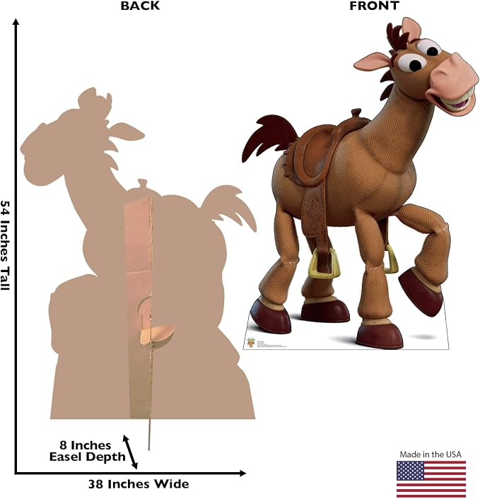 Cardboard People Bullseye Life Size Cardboard Cutout Standup - Disney Pixar Toy Story 4 (2019 Film)