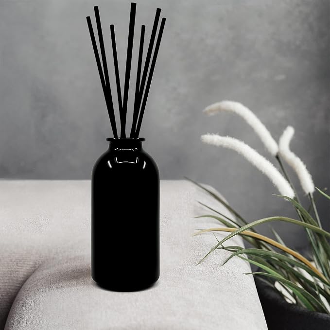 Urban Naturals Reed Diffuser Set, Eucalyptus Sage - Bathroom Shelf Décor | Mint, Lime & Cedarwood Essential Oils, Soothing & Relaxing scent for Bathroom or Bedroom Made in the USA