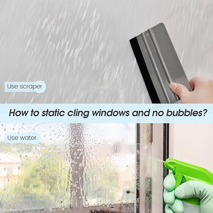 Decorative Stained Glass Window Film, Privacy Film for Glass Windows Rainbow Window Cling Colored Window Film Energy Saving, Perfect for Home and Office, Laser Rhombic, 23.6 Inch X 13.1 Feet