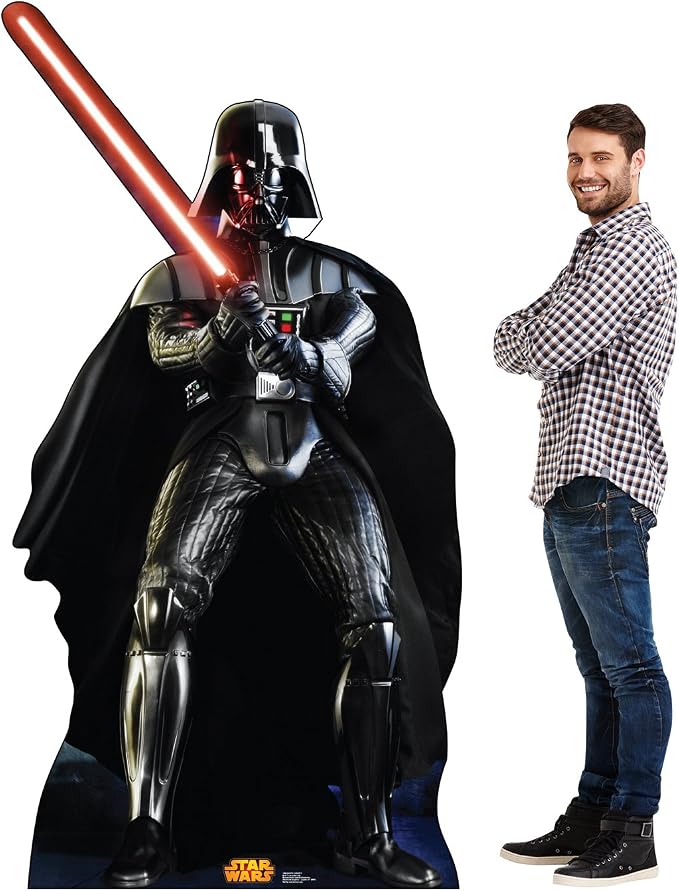 Cardboard People Darth Vader Life Size Cardboard Cutout Standup - Star Wars Classics Retouched