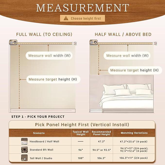 RITOLLO 4 Pack Wood Panels for Wall, Wood Slat Acoustic Panels for Wall, Soundproof Panels, 3D Fluted Panels for Interior Wall Decor 47.2 x 23.6(4 PCS) -Oak