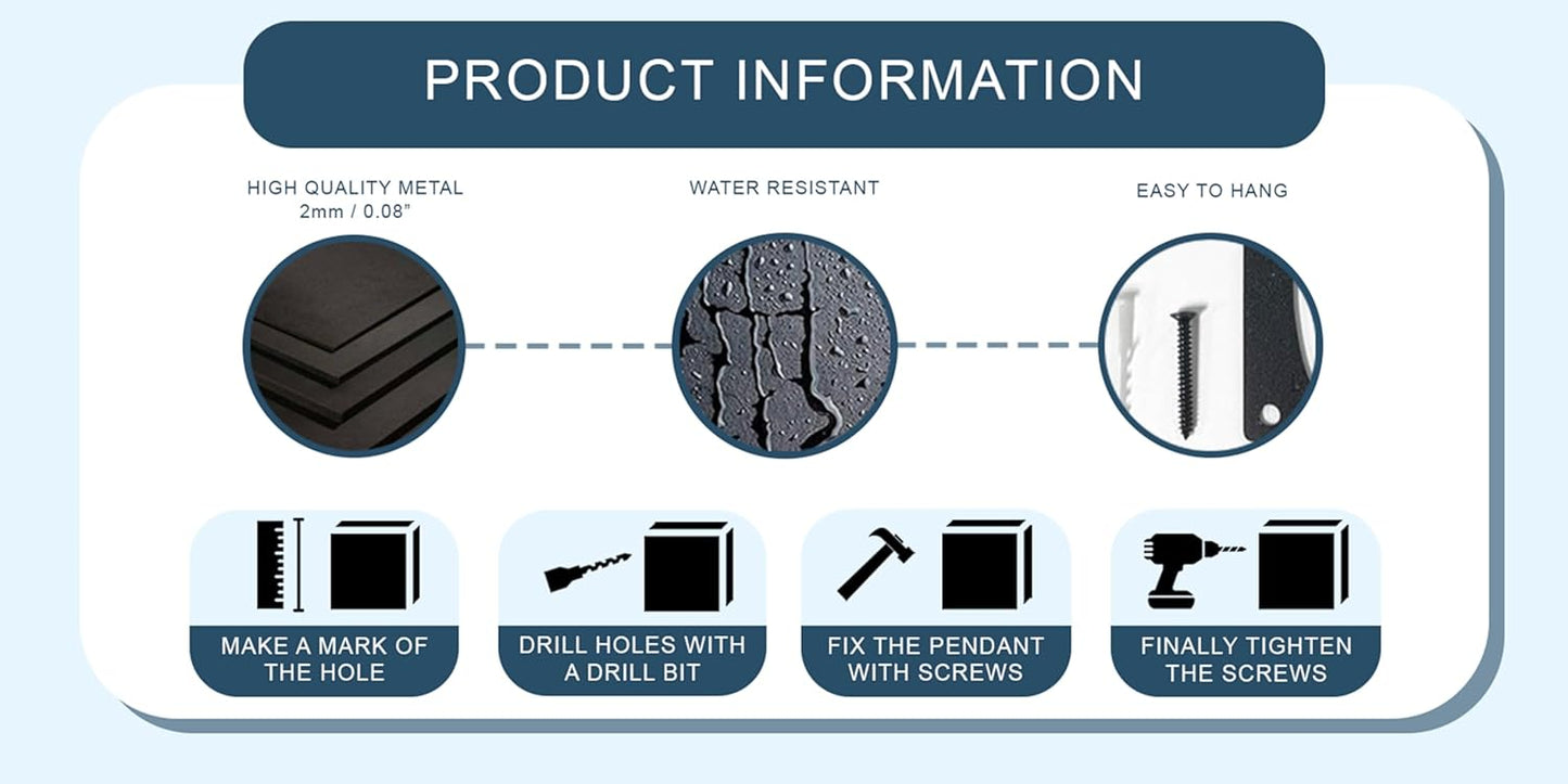 Dragon Metal Wall Art | Legendary Fantastic Dragon Wall Decor | Mythologic Wall Hanging | Man Cave Decorative | Mythic Wyvern Sculpture for Living Room Bedroom Game Room (Black - 23.6'' x 22.7'' / 60