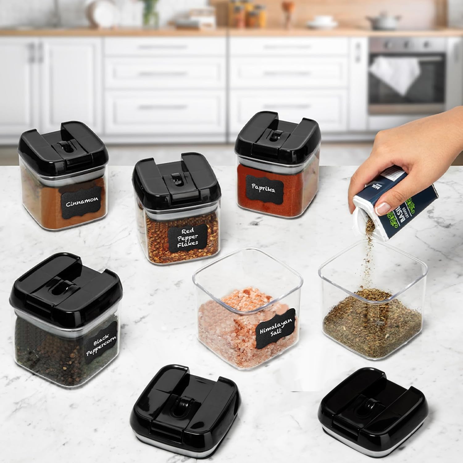 Shazo 6 PC Airtight Food Storage Containers - Thumbnail 4