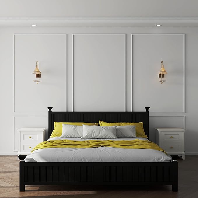 Pangda Peel and Stick Wall Molding Kit, 3D Premade Accent Molding Wainscoting Panel for Interior Wall Moulding Decor, Ready to Assemble Wainscoting Accent Panel(6 Set,39 x 63 in)