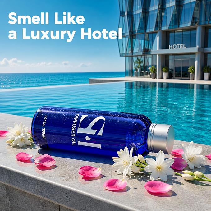 Inspired by Day Dream DD10 Hotel Scent Diffuser Oil | 5.07 Fl oz (150 ml) - Waterless Diffuser Oil Refill & Highly Concentrated Fragrance Oil, Diffuser Oil Scents, Hotel Oil Diffuser
