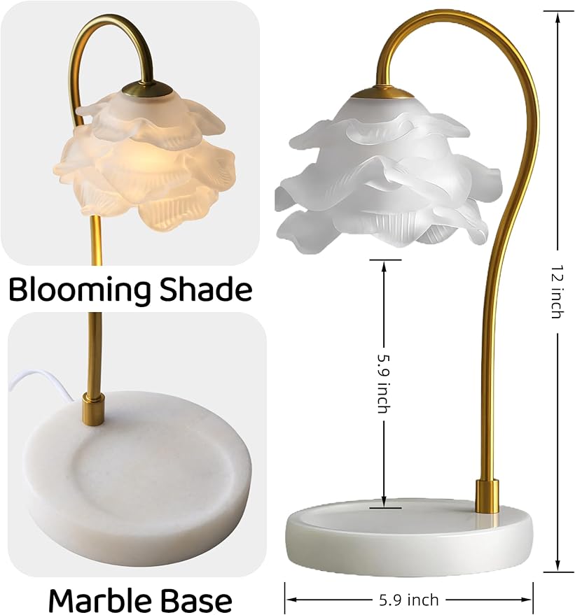Candle Warmer Lamp with Timer, Dimmable Candle Warmer for Jar Candles, Wax Melts Warmer, Mothers Day Gifts for Women Mom, House Warming Gifts for Friends New Home