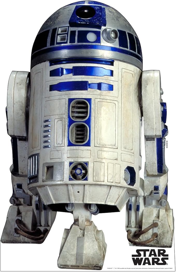 Cardboard People R2-D2 Life Size Cardboard Cutout Standup - Star Wars Classics (IV - VI)