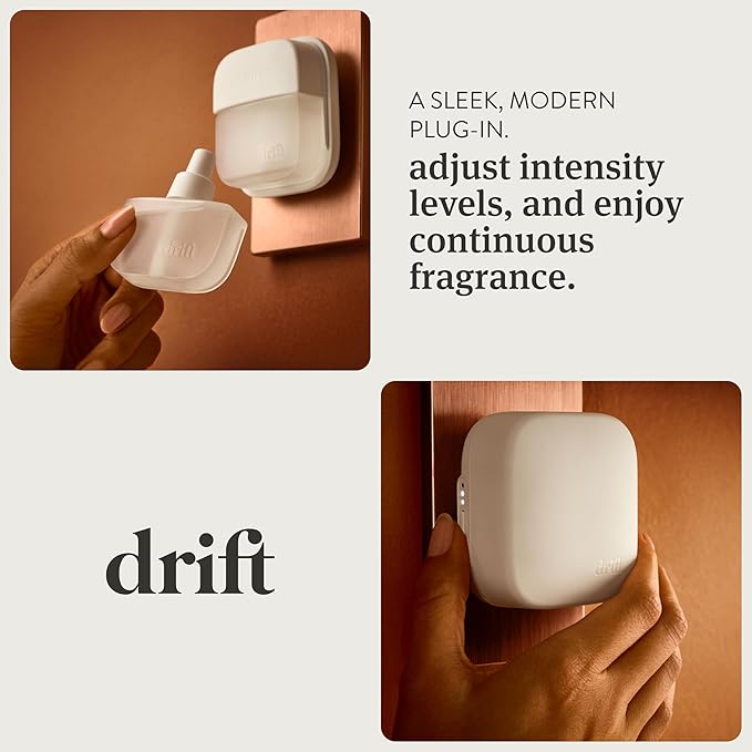 Drift Home Scent Diffuser Refills – Long-Lasting Aromatherapy Diffuser Refill – Clean Fragrance for Home – Pet-Safe – Odor Eliminator for Room, Office & Bathroom – Apple Picking