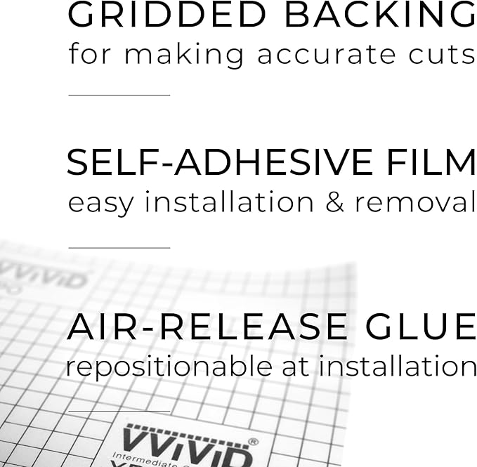 VViViD One-Way Perforated Vinyl Privacy Window Film Adhesive Glass Wrap Roll (2ft x 54 Inch)
