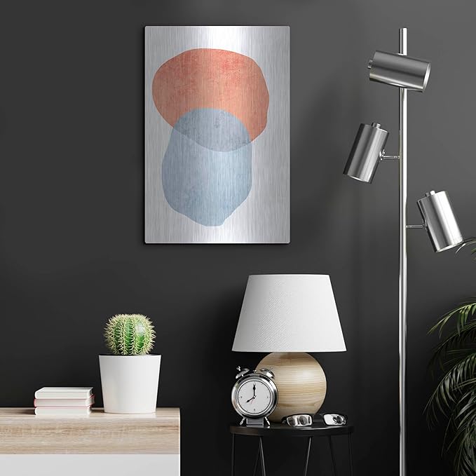 'Minimalist Geometric 7' by Irena Orlov, Metal Wall Art, 16"x24"