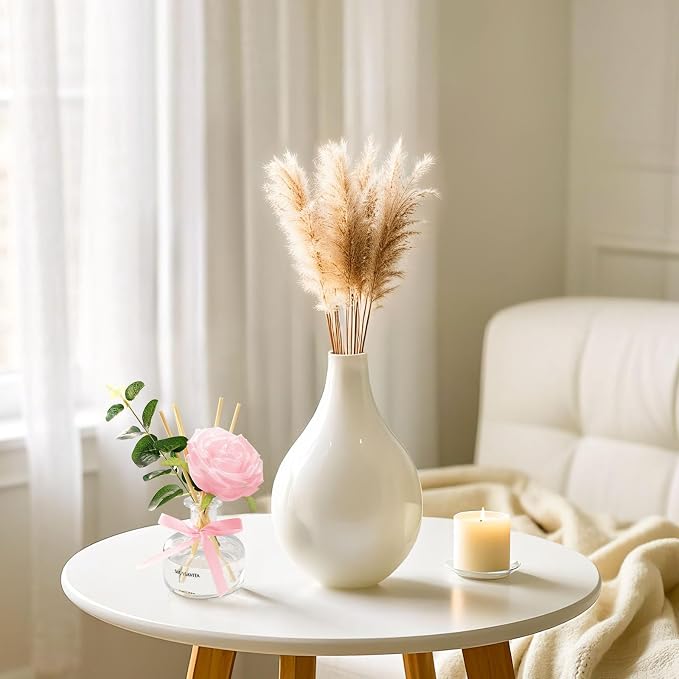 Reed Diffusers Set, 7.10 oz Rose Water Scented Diffuser with 7 Sticks, Long Lasting Home Fragrance for 120 Days, Perfect for Bathroom, Shelf Decor, Air Fresheners