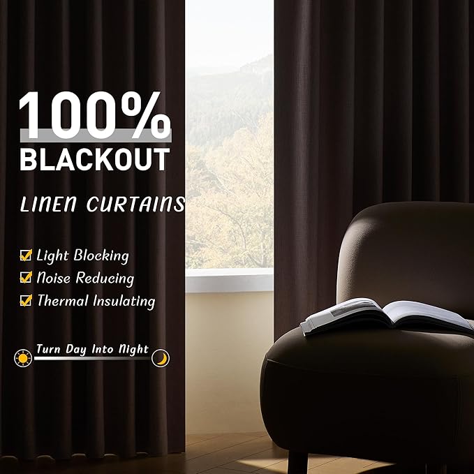 UHITECH Pink 100% Blackout Curtains 36 Inch for Kitchen Thermal Insulated Noise Reducing Drapes for Bedroom & Living Room, 2 Panels Set Room Darkening Window Curtains with Rod Pocket