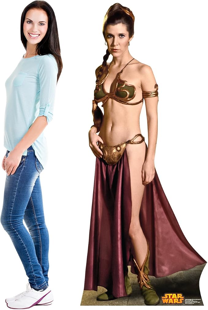 Cardboard People Princess Leia Life Size Cardboard Cutout Standup - Star Wars Classics Retouched