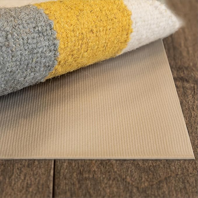 Grip-It Solid Grip Non-Slip Rug Pad for Area Rugs and Runner Rugs, Cushioned Rug Pad for Hardwood Floors 4' x 6'