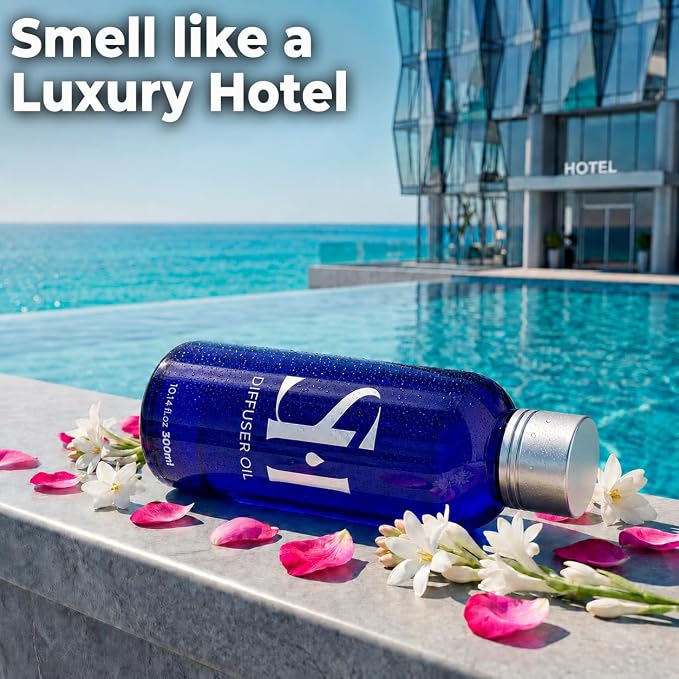 Inspired by Day Dream DD10 Hotel Scent Diffuser Oil | 10.14 Fl oz (300 ml) - Waterless Diffuser Oil Refill & Highly Concentrated Fragrance Oil, Diffuser Oil Scents, Hotel Oil Diffuser