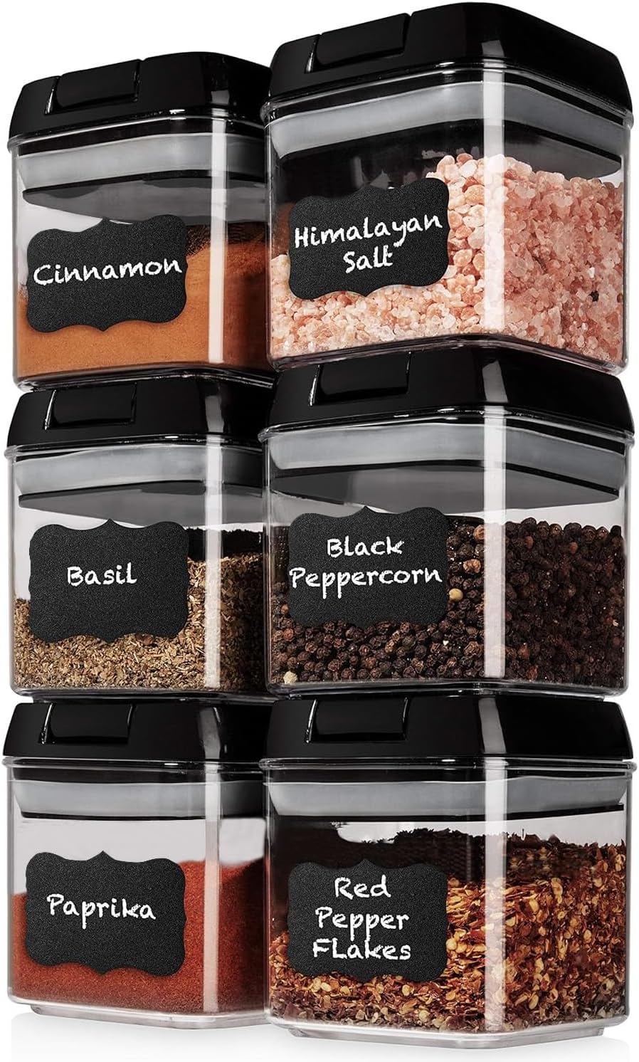 Shazo 6 PC Airtight Food Storage Containers