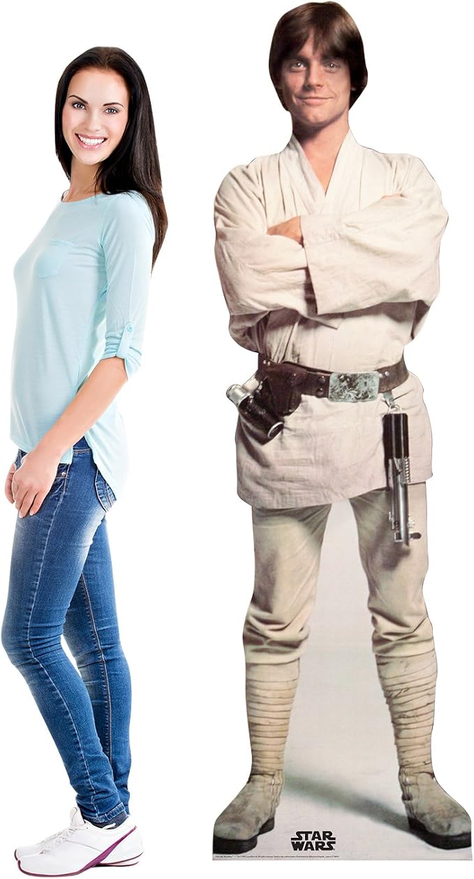 Cardboard People Luke Skywalker Life Size Cardboard Cutout Standup - Star Wars Classics (IV - VI)