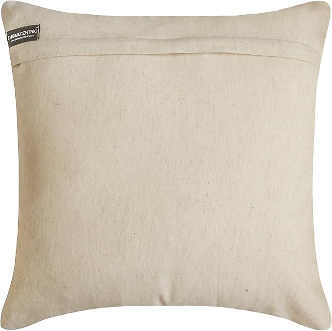The HomeCentric Cushion Cover, Decorative Berry Pack of 2, 14x14 inch (35x35 cm) Throw Pillow Covers, Velvet Patchwork Throw Pillows for Sofa, Striped Modern Style Easter - Velvet Band Berry