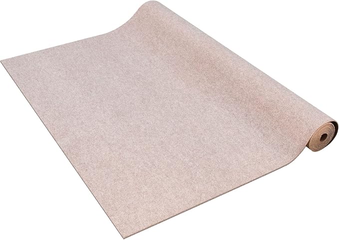 Happybuy 6 ft x 23 ft Brown Marine Carpet for Boats Waterproof - 0.18" Thick Indoor Outdoor Rug Carpet Roll for Home Patio Porch Deck