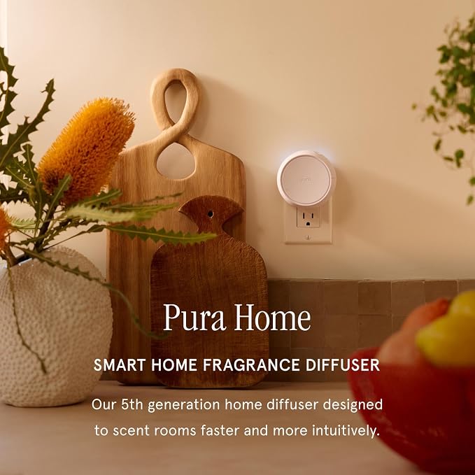 Pura Smart Home Scent Refill - Long-Lasting Premium Fragrance per Refill - Clean Diffuser Fragrance for Home, Office & Apartment - 2 Pack, Pacific Aqua