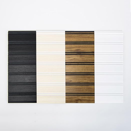 Art3d Wainscoting Wall Panel Kit, 37.8" Tall Beadboard Panels for Walls, Polystyrene Board and Batten Wall Panel Kit, Easy DIY Decorative Trim for Living Room, Kitchen, Bedroom – Covers 31 Sq.Ft