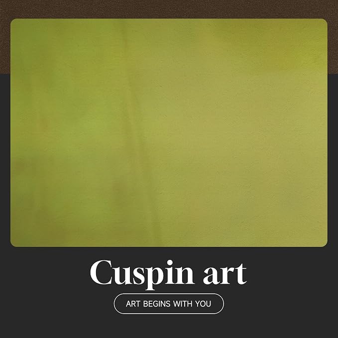 Vintage Framed Green Abstract Wall Art, Modern Sage Green Canvas Prints Artwork for Walls, Contemporary Minimalist Square Pictures for Living Room Bedroom Dining Room Bathroom Wall Decor, 24x24 In